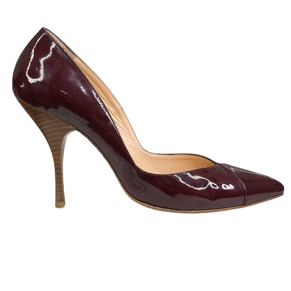 Emerson Fry Women’s Brown Patent Leather Heels Size 41 US 10